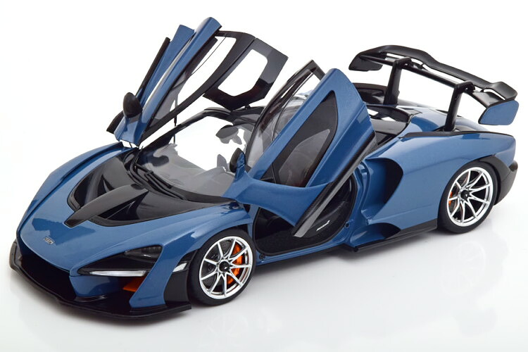 オートアート 1/18 マクラーレン セナ 2018 ダークブルーメタリック ブラックAUTOart 1:18 McLaren Senna 2018 dunkelblau-metallic/schwarz｜Reowide モデルカー カタログ SHOP