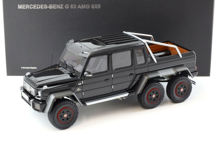 オートアート 1/18 メルセデスベンツ G63 AMG 6x6 デジーノ 2013 グロスブラックAUTOart 1:18 Mercedes G63 AMG 6x6 Designo 2013 Gloss black｜Reowide モデルカー カタログ SHOP