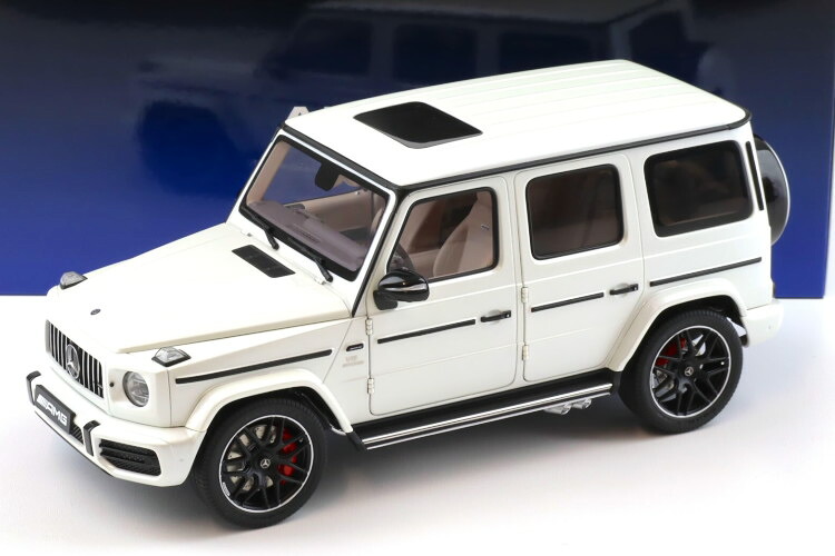 オートアート 1/18 メルセデス G63 AMG 2019 W463A デジーノ ブリリアントホワイト メタリック 開閉 AUTOART 1:18 Mercedes G63 AMG 2019 W463A Designo Brilliant white metallic