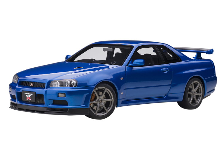 楽天市場】オートアート 1/18 日産 スカイライン GT-R (R34) Vスペック