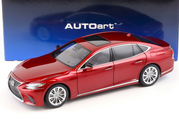 【新品】AUTOartオートアート レクサスLS500h 1/18ミニカー オートアート 1/18 レクサス LS500h メタリックホワイト 78866