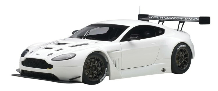 オート美術 1/18 アストンマーティン ヴァンテージ V12 GT3 白いこと 開閉AUTOart 1:18 ASTON MARTIN Vantage V12 GT3 White
