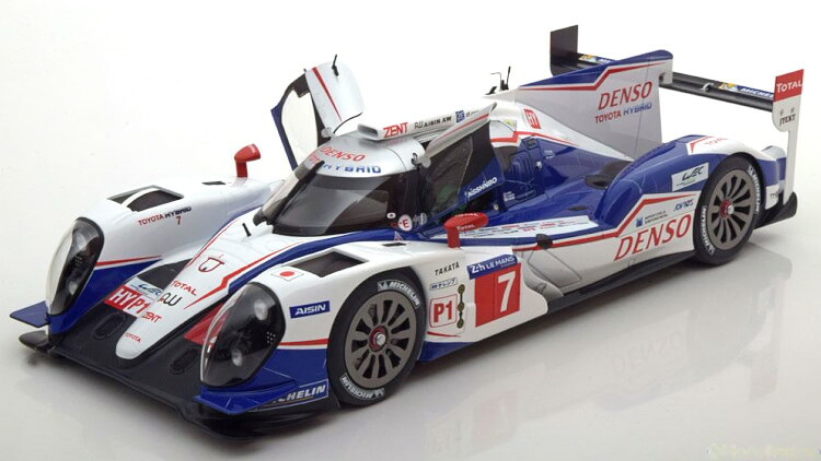 オートアート 1/18 トヨタ TS040 ハイブリッド #7 ル・マン24時間 2014 AUTOart 1:18 Toyota TS040 Hybrid No.7, 24h Le Mans 2014 Wurz/Sarrazin/Nakajima
