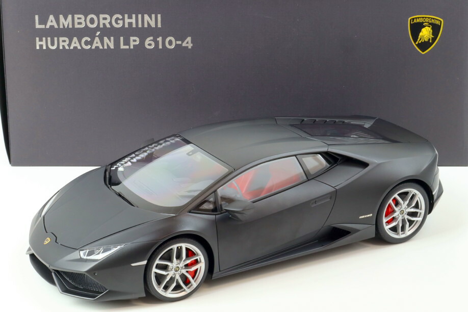 オートアート 1/12 ランボルギーニ ウラカン LP 610-4 ネロネメシス/マットブラック 開閉 AUTOart 1:12 Lamborghini Huracan LP 610-4 nero nemesis/matt black