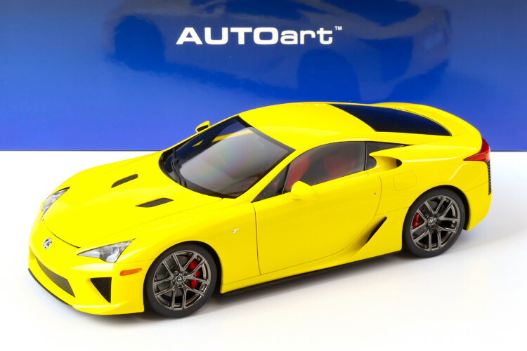 オートアート 1/18 レクサス LFA 2010 パールイエロー 開閉 AUTOart 1:18 Lexus LFA 2010 pearl yellow