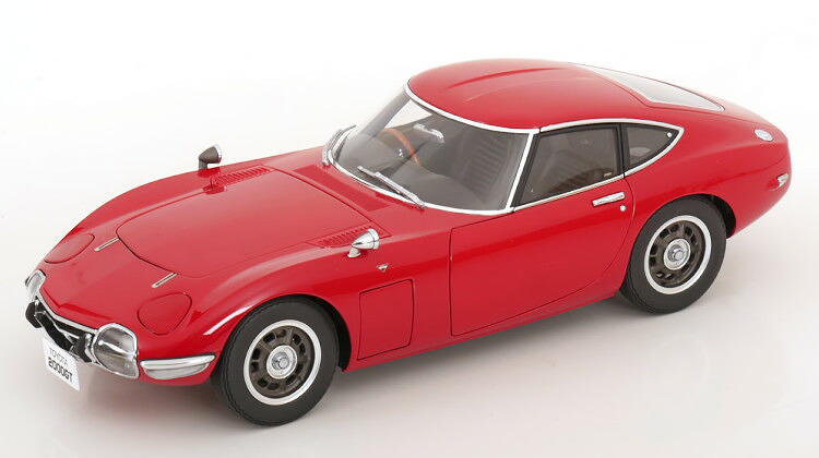 オートアート 1/18 トヨタ 2000GT クーペ 1967 レッド 開閉AUTOart 1:18 Toyota 2000GT Coupe 1967 red｜Reowide モデルカー カタログ SHOP