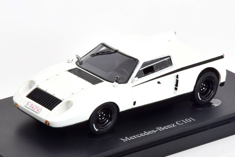 オートカルト 1/43 メルセデス C101 プロトタイプ 1969 ホワイト 333台限定 autocult 1:43 Mercedes C101 Prototyp 1969 white Limited Edition 333 pcs