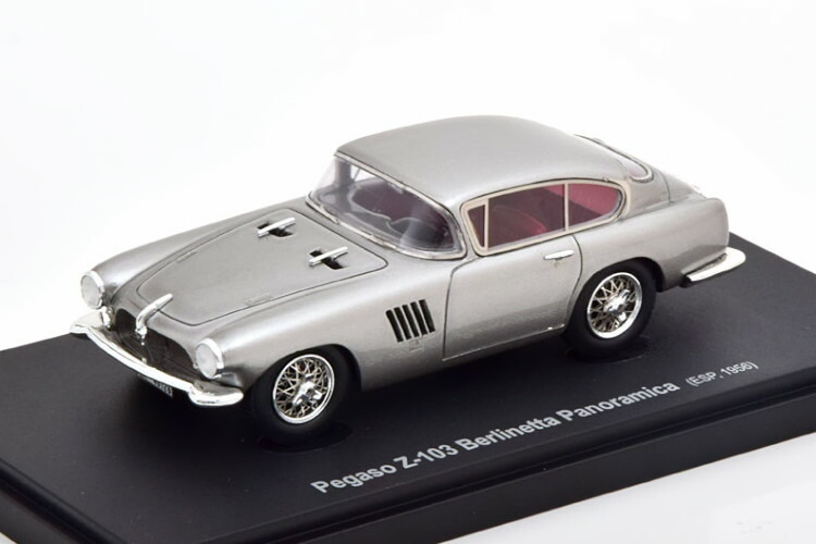 オートカルト 1/43 ペガソ Z-103 ベルリネッタ パノラミカ 1956 シルバーautocult 1:43 Pegaso Z-103 Berlinetta Panoramica 1956 silber|Reowide モデルカー カタログ SHOP