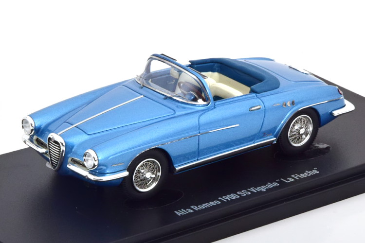 AUTOCULT 1/43 アルファロメオ 1900 SS Vignale La Fleche ライトブルーメタリック autocult 1:43 Alfa Romeo 1900 SS Vignale La Fleche lightblue-metallic