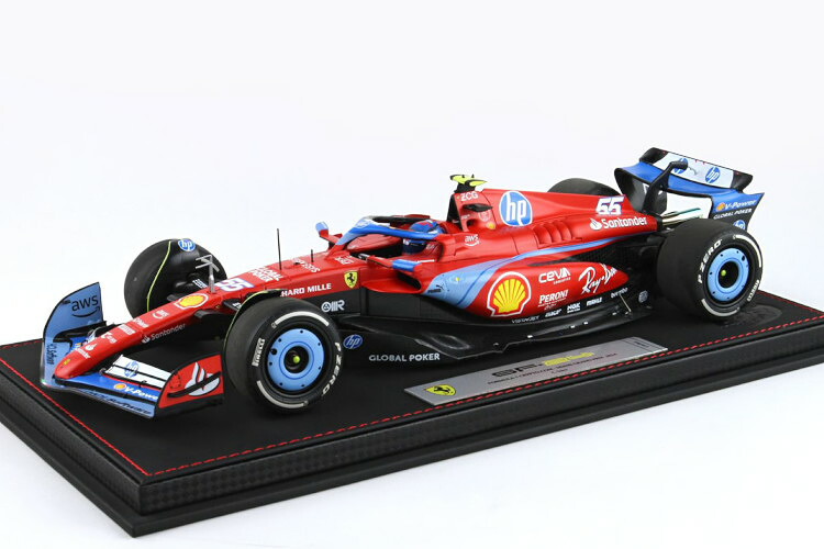 BBRモデル 1/18 フェラーリ F1 SF-24 チーム スクーデリア フェラーリ #55 2024 マイアミグランプリ 5位 カルロス サインツ 96台限定BBR-MODELS 1:18 FERRARI F1 SF-24 TEAM SCUDERIA FERRARI N55 5th MIAMI GP 2024 CARLOS SAINZ｜Reowide モデルカー カタログ SHOP