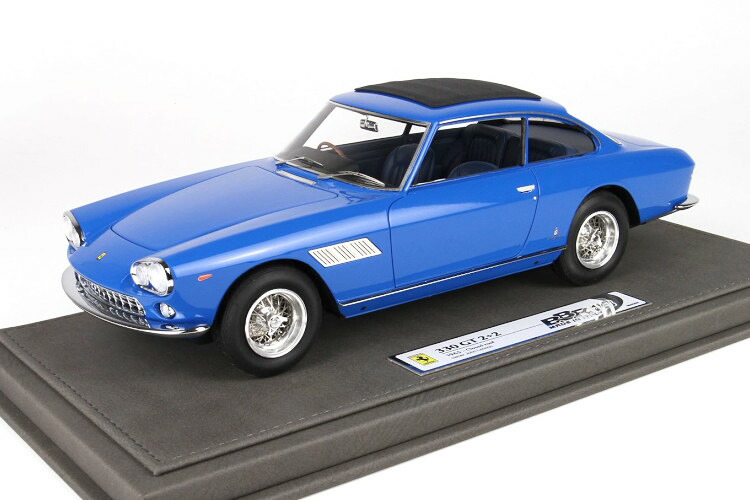 BBR 1/18 フェラーリ 330 GT 2+2 クローズドルーフ ジョン・レノンパーソナルカー ブルー 200台限定 BBR 1:18 Ferrari 330 GT 2+2 Closed Roof Personal Car John Lennon blue Limited Edition 200 pcs｜Reowide モデルカー カタログ SHOP