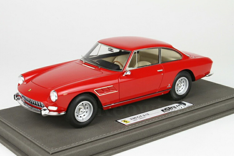 BBR 1/18 フェラーリ 330 GT 2+2 シリーズ 2 1965 シングルライト ロッソ コルサ 300 133台限定 BBR 1:18 Ferrari 330 GT 2+2 Series 2 1965 Single Light Rosso Corsa 300 Limited Edition 133 pcs｜Reowide モデルカー カタログ SHOP