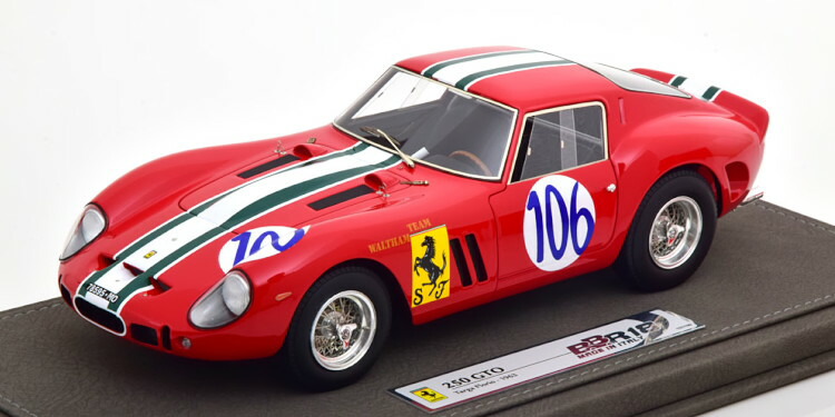 楽天市場】BBR 1/18 フェラーリ 250 GTO プレスデー 1962 レッド