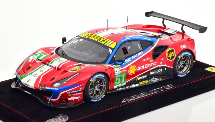 楽天市場】BBR 1/18 フェラーリ 488 ピスタ スパイダー シャルル