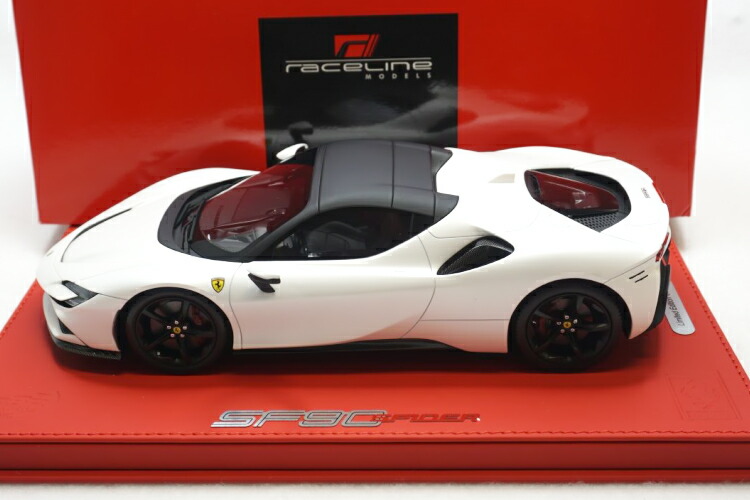 楽天市場】BBR 1/18 フェラーリ SF90 スパイダー ホワイト 40台