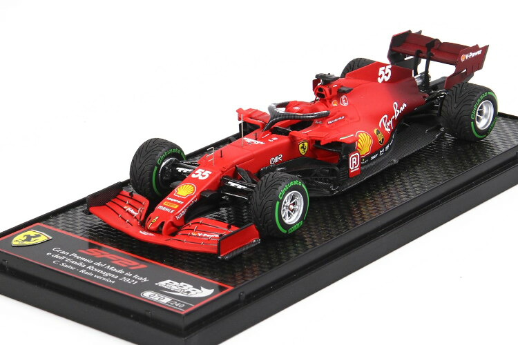 BBR 1/43 フェラーリ 空想科学小説21 グラン プレミオ デル イタリア共和国 E デル エミ後押し ロマーニャ C.サインツ 降雨 変わり種 240台押さえるBBR 1:43 Ferrari 空想科学小説21 Gran Premio Del Made In Italy E Dell Emilia Romagna C.Sainz RAIN Version Limited Edition 240pcs
