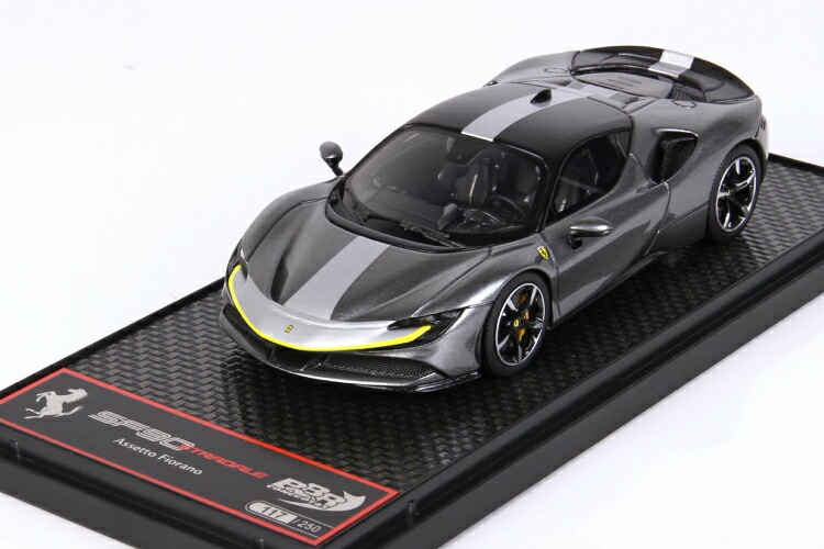 フェラーリSF90 STRADALE 1/43モデルカー　正規品 Ferrari SF90 Stradale Red with Black Top 