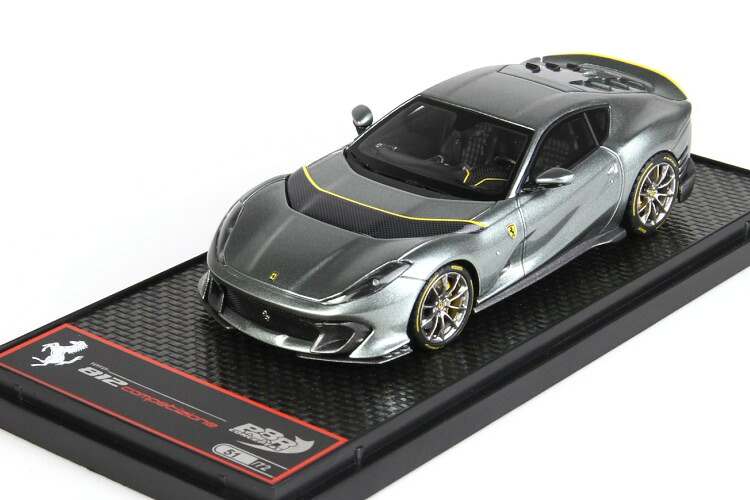 BBR 1/43 フェラーリ 812 コンペティツィオーネ 2021 グレー BBR 1:43 Ferrari 812 Competizione 2021 Grey CORBURN