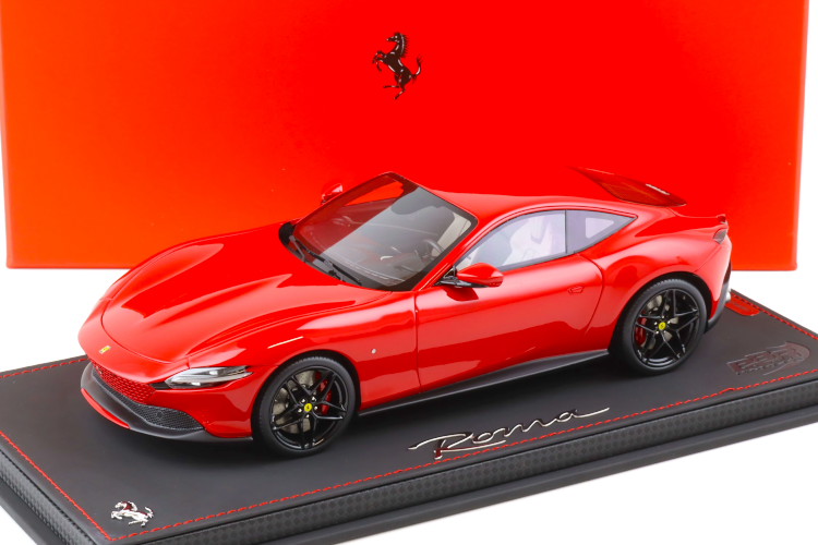 楽天市場】BBR 1/18 フェラーリ ローマ スパイダー ロッソコルサ