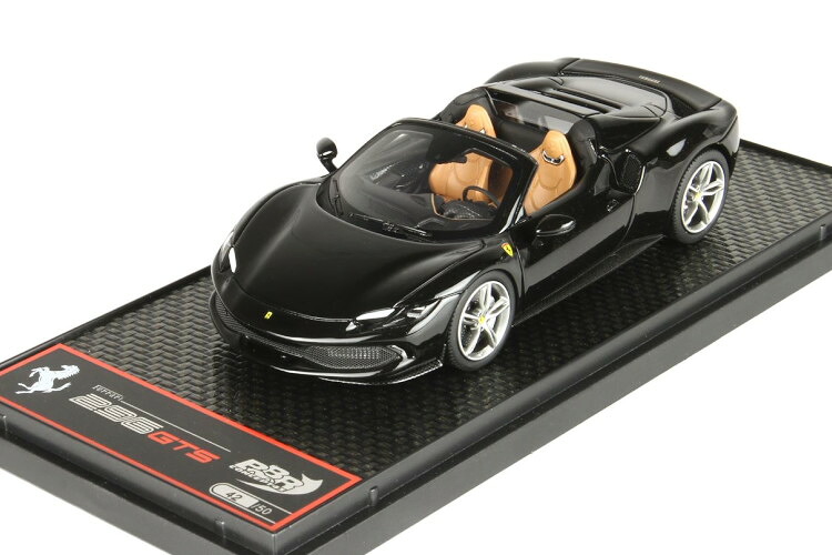 BBR 1/43 フェラーリ 296 GTS SPIDER 2022 ニューブラック デイトナ 50台限定BBR 1:43 Ferrari 296 GTS SPIDER 2022New Black Daytona Limited Edition 50pcs|Reowide モデルカー カタログ SHOP