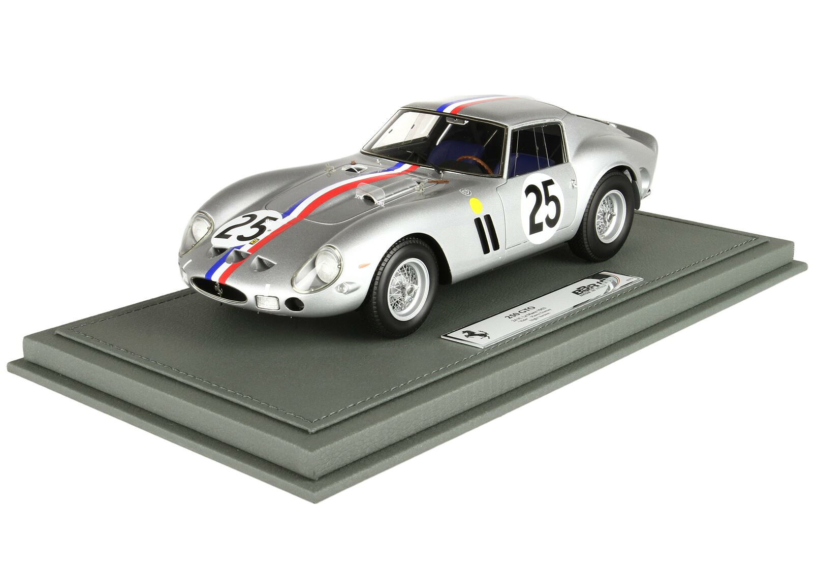 BBR 1/18 フェラーリ 250 GTO ル・マン24時間レース 1963 #25 Elde ピエールデュメイ ナイトバージョン 72台限定 BBR 1:18 Ferrari 250 GTO 24 H Le Mans 1963 Car N 25 Elde - Pierre Dumay NIght Version limitation 72 pcs