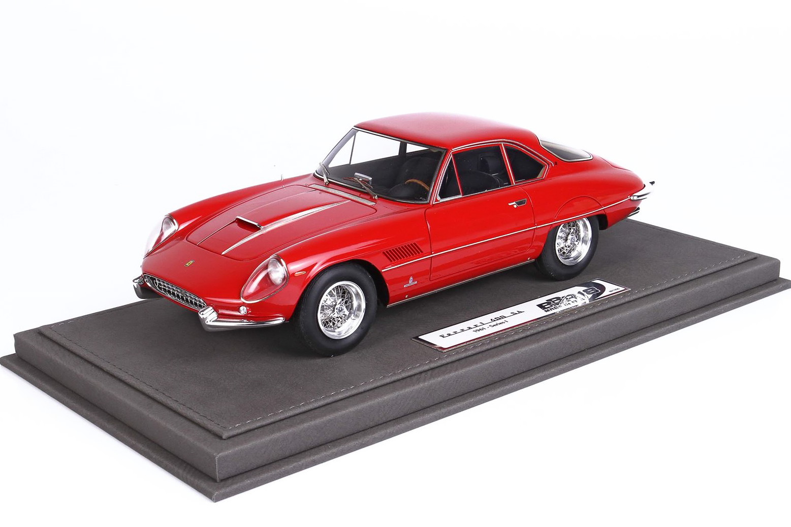 BBR 1/18 フェラーリ 400 スーパーアメリカ クーペ シリーズ1 1961 レッド 200台限定 BBR 1:18 Ferrari 400 Superamerica Coupe Serie 1 1961 Red Limited 200 pcs.