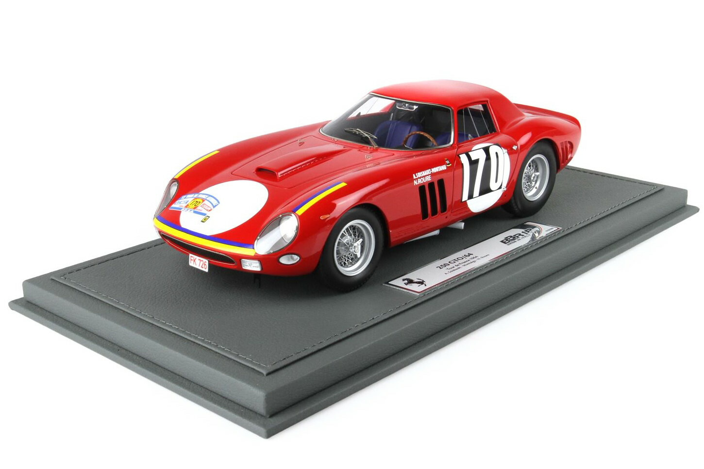 楽天市場】BBR 1/43 フェラーリ 250 GTO 優勝 ツール・ド・フランス