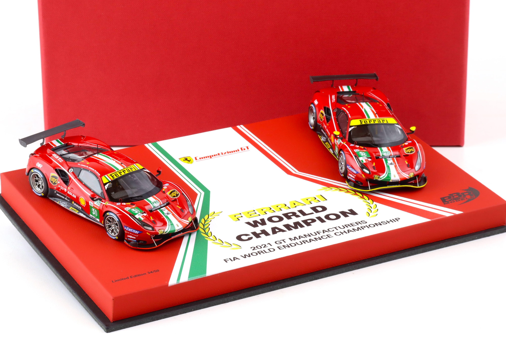 楽天市場】BBR 1/43 フェラーリ 488 GT3 2020 チャレンジ Rosso