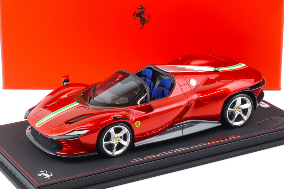 BBR 1/18 フェラーリ SP3 デイトナ シリーズイコナ ロッソマグマ レッド/イタリア国旗 21台限定 BBR 1:18 Ferrari SP3 Daytona Series Icona Rosso Magma red/Italian Flag Limited 21 pcs