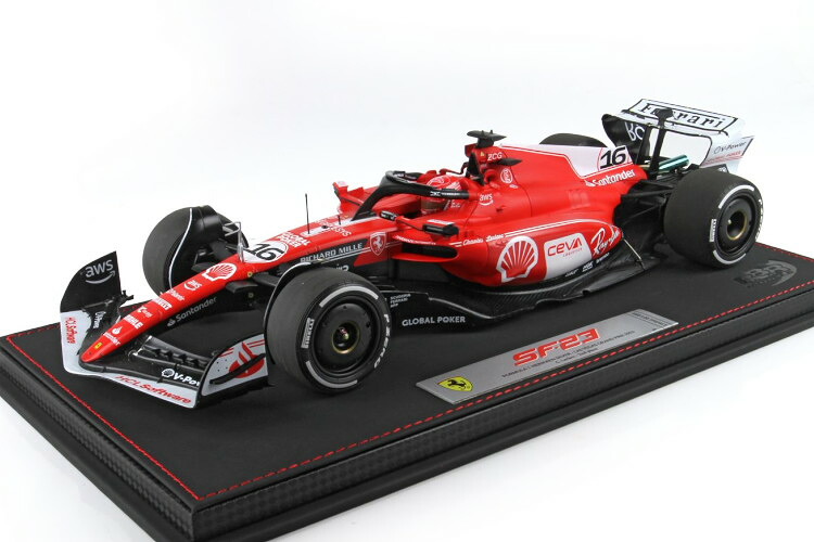 BBRモデル 1/18 フェラーリ F1 SF-23 チーム スクーデリア フェラーリ #16 2位 ラスベガス USA グランプリ 2023 シャルル ルクレール BBR MODELS 1:18 FERRARI F1 SF-23 TEAM SCUDERIA FERRARI N16 2nd LAS VEGAS USA GP 2023 CHARLES LECLERC