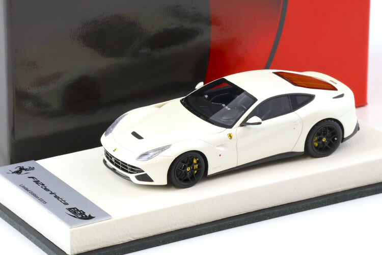 楽天市場】BBR 1/43 フェラーリ F12 ベルリネッタ ロッソ コルサ 322