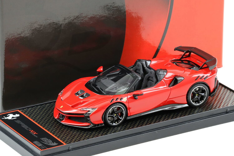 BBR 1/43 フェラーリ SF90 XX スパイダー ロッソコルサ レッド 100台限定 BBR 1:43 Ferrari SF90 XX Spider Rosso Corsa red Limited 100 pcs