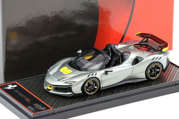 BBR 1/43 フェラーリ SF90 XX スパイダー グリジオ コンペティツィオーネ グレー 50台限定BBR 1:43 Ferrari SF90 XX Spider Grigio Competizione grey Limited 50 pcs|Reowide モデルカー カタログ SHOP