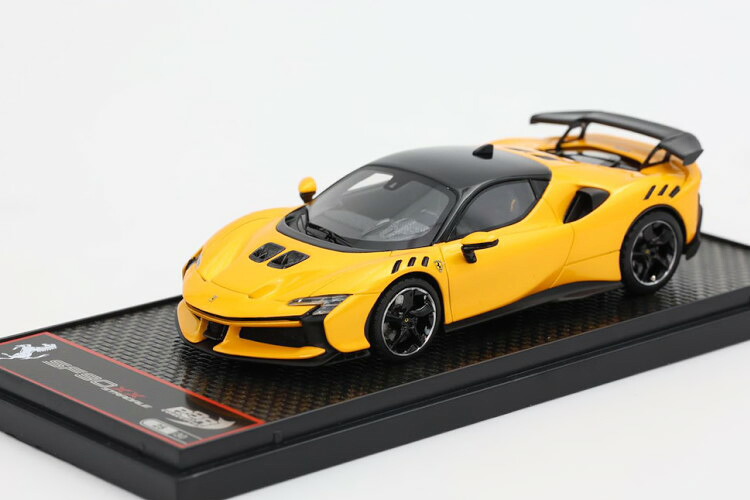 BBRモデル 1/43 フェラーリ SF90 XX ストラダーレ 2024 ジャッロ トリストラート イエローメタリック ブラック 30台限定BBR MODELS 1:43 FERRARI SF90 XX STRADALE 2024 GIALLO TRISTRATO YELLOW METALLIC BLACK LIMITED 30 ITEMS｜Reowide モデルカー カタログ SHOP 32,370円