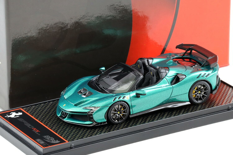 BBR 1/43 フェラーリ SF90 XX スパイダー グリーンジュエル カーボンリム 60台限定 BBR 1:43 Ferrari SF90 XX Spider Green Jewel carbon rims Limited 60 pcs. 32,370円