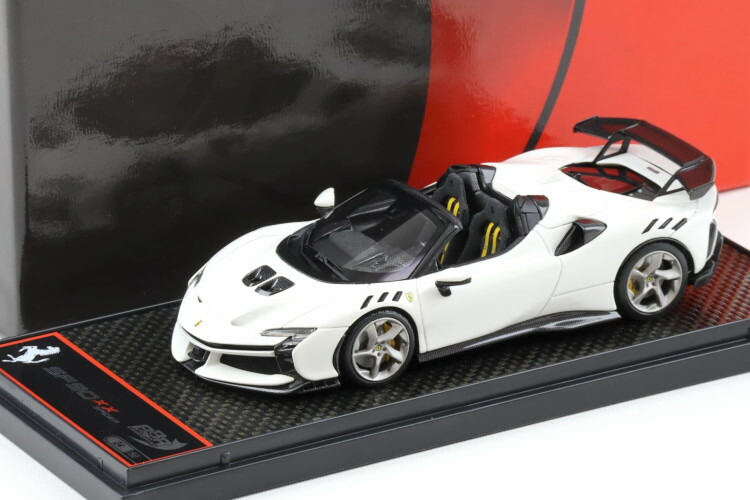 楽天市場】BBR 1/18 フェラーリ SF90 スパイダー ホワイト 40台