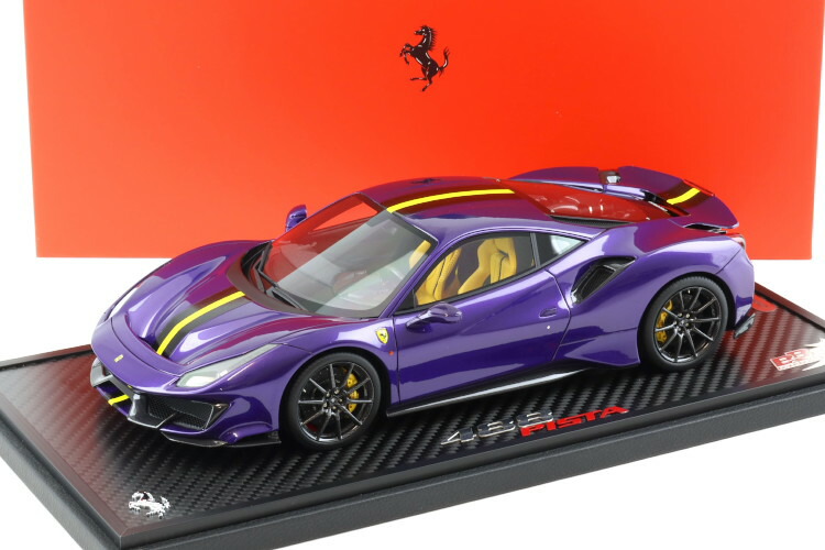 新品 入手困難 BBR 1/18 フェラーリ 488 ピスタ ミニカー 限定品 楽天市場】BBR 1/18 フェラーリ 488 ピスタ スパイダー ホワイト
