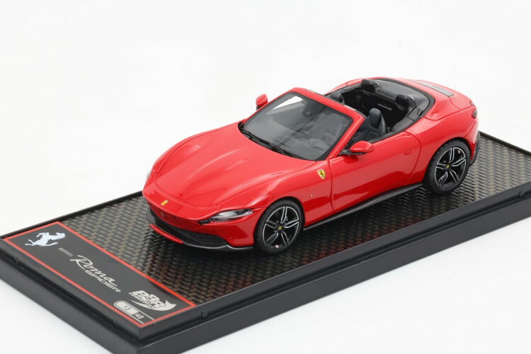 楽天市場】BBR 1/18 フェラーリ ローマ スパイダー ロッソコルサ