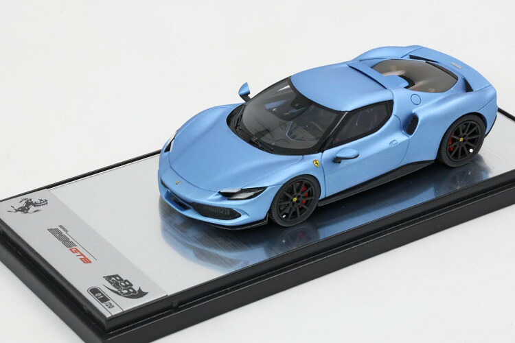 BBRモデル 1/43 フェラーリ 296 GTB ハイブリッド 830馬力 V6 2021 BBRキャップ付き アズーロカリフォルニア オパコ マットライトブルー 20台限定 BBR MODELS 1:43 FERRARI 296 GTB HYBRID 830HP V6 2021 WITH BBR HAT LIMITED 20 pcs 35,620円