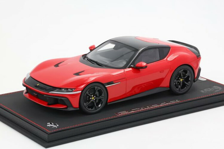 BBR青写真 1/18 フェラーリ 12チリンドリ クーペ V12 830なおなお書き 2024 ロッソコルサ 赤いこと 200台制限事項BBR-MODELS 1:18 FERRARI 12CILINDRI COUPE V12 830なおなお書き 2024 ROSSO CORSA RED LIMITED 200 pcs