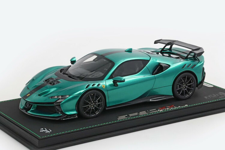 BBR 1/18 フェラーリ 空想科学小説90 XX ストラダーレ 2024 緑であることジュエル黒いこと 50台制限事項BBR 1:18 FERRARI 空想科学小説90 XX STRADALE 2024 GREEN JEWEL BLACK LIMITED 50 pcs