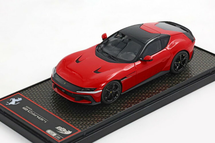 BBR 1/43 フェラーリ 12チリンドリ V12 830cv 2024 ロッソコルサ レッド 299台限定BBR 1:43 FERRARI 12CILINDRI V12 830cv 2024 ROSSO CORSA RED LIMITED 299 pcs|Reowide モデルカー カタログ SHOP