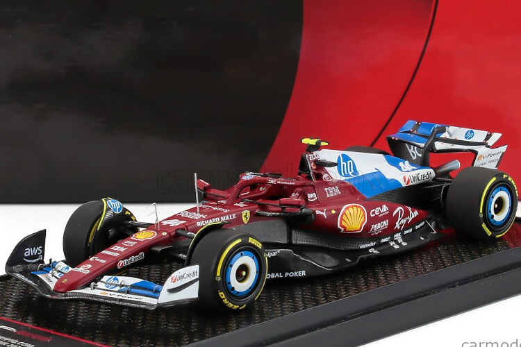 BBRモデル 1/43 フェラーリ フォーミュラ1 SF-25 チーム スクーデリア フェラーリ HP #44 マイアミ グランプリ 2025 ルイス ハミルトン 121台限定BBR-MODELS 1:43 FERRARI F1 SF-25 TEAM SCUDERIA FERRARI HP N44 MIAMI GP 2025|Reowide モデルカー カタログ SHOP