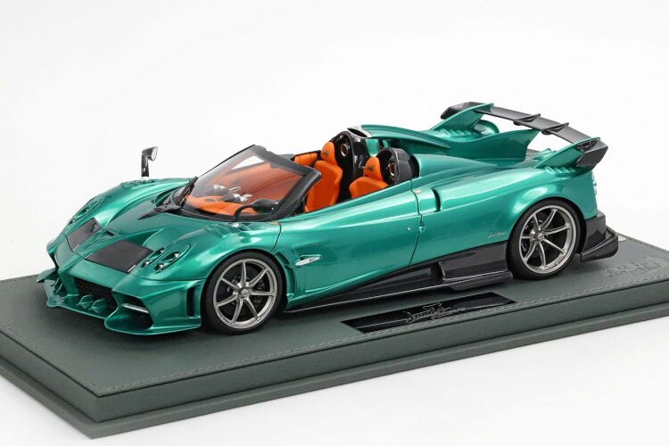 BBRモデル 1/18 パガーニ イモラ ロードスター 2023 ショーケース付き ヴェルデ リオ グリーンメタリック 99台限定 BBR-MODELS 1:18 PAGANI IMOLA ROADSTER 2023 WITH SHOWCASE VERDE RIO GREEN METALLIC LIMITED 99 pcs