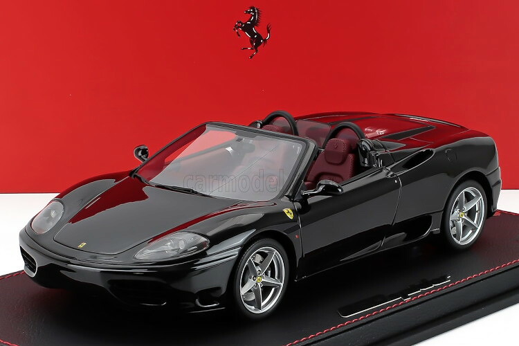 BBR 1/18 フェラーリ 360 モデナ 細蟹 1999 取扱説明書 歯車ボックス席 グロス 黒いこと 28台制限事項BBR 1:18 FERRARI 360 MODENA SPIDER 1999 MANUAL GEAR BOX CAMBIO MANUALE GLOSS BLACK LIMITED 28 pcs