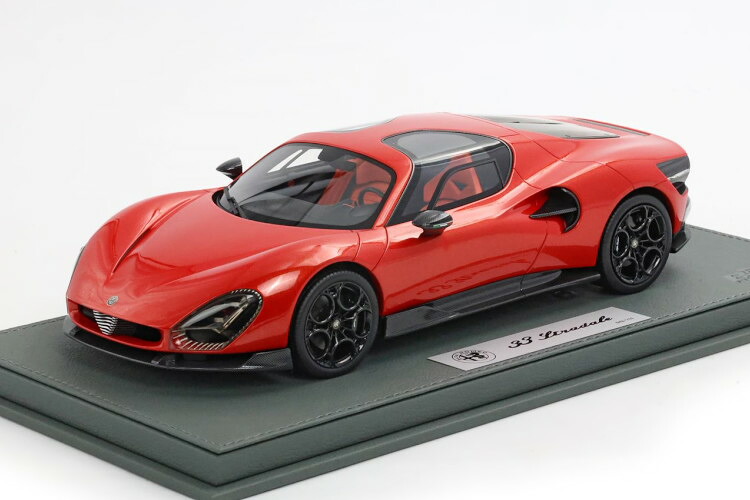 BBR 1/18 アルファ ロメオ 33 ストラダーレ 2025 アランチョーネ オレンジ色BBR 1:18 ALFA ROMEO 33 STRADALE 2025 ARANCIONE ORANGE