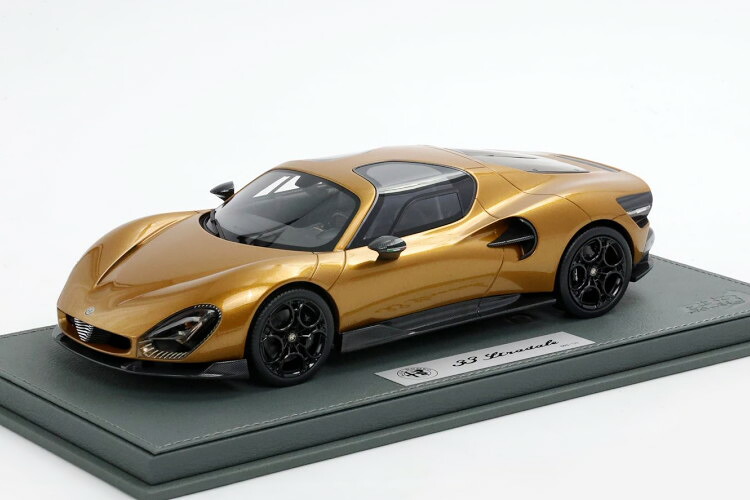 BBR 1/18 アルファ ロメオ 33 ストラダーレ 2025 ガンボ オー鉄道車両 133台押さえるBBR 1:18 ALFA ROMEO 33 STRADALE 2025 OCRA OCHRE LIMITED 133 pcs