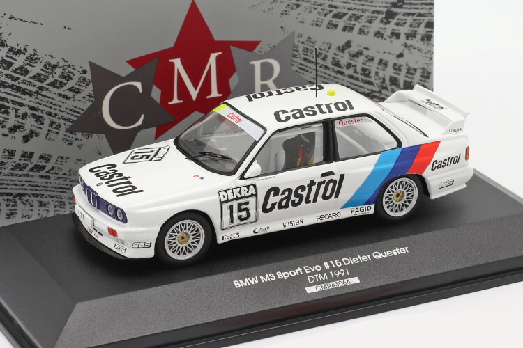 CMR 1/43 BMW M3 E30 #15 DTM 1991 ディーター・クエスター CMR 1:43 BMW M3 (E30) #15 DTM 1991 Dieter Quester 7,547円