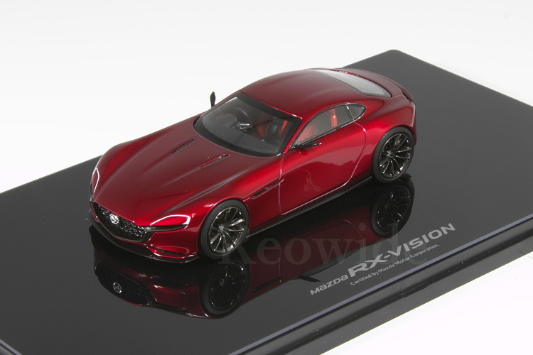 マツダ ディーラー特注 1/43 Mazda RX-VISION COUPE ロータリースポーツコンセプト 2020年 オートサロン |  Reowide モデルカー カタログ SHOP