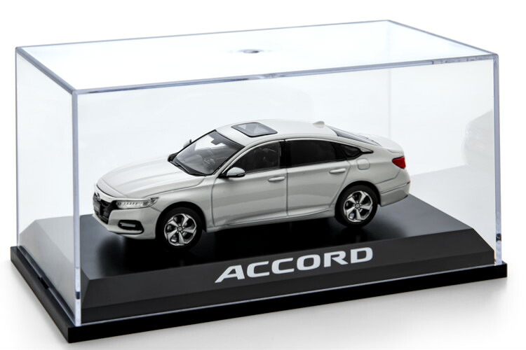 ＜中古品＞ホンダ特注 1/43 ホンダ アコード EX プラチナホワイト・パール CV3 2020 Honda Accord 外箱なし｜Reowide モデルカー カタログ SHOP